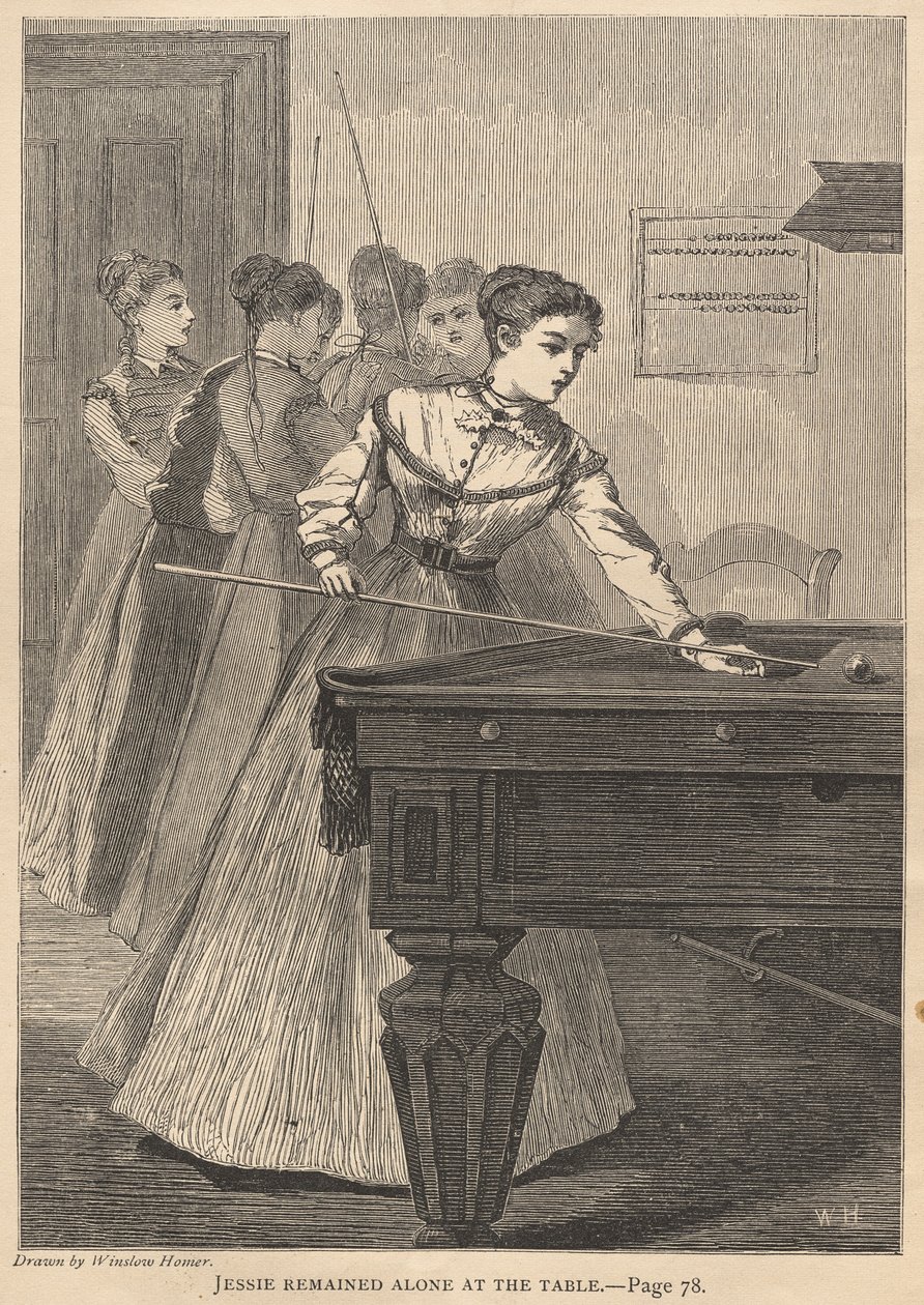 Jessie se quedó sola en la mesa de Winslow Homer