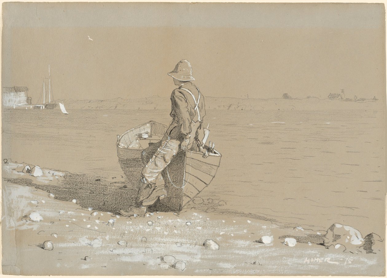 Mirando Hacia Fuera de Winslow Homer