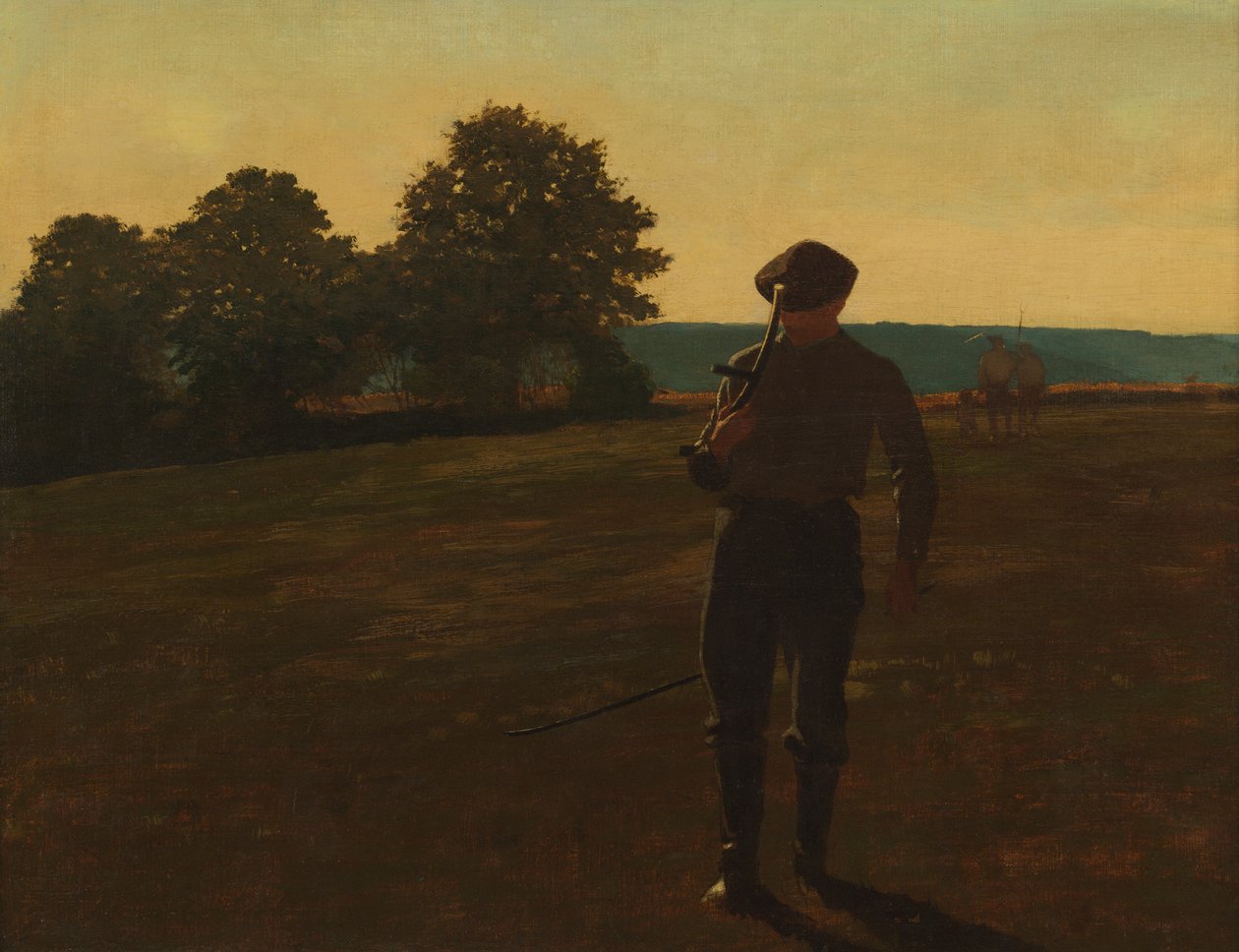 Hombre con una Guadaña de Winslow Homer