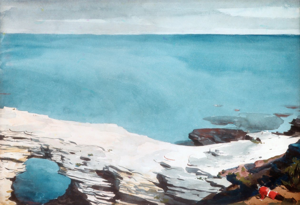 Puente Natural, Bermudas, ca. 1901 de Winslow Homer