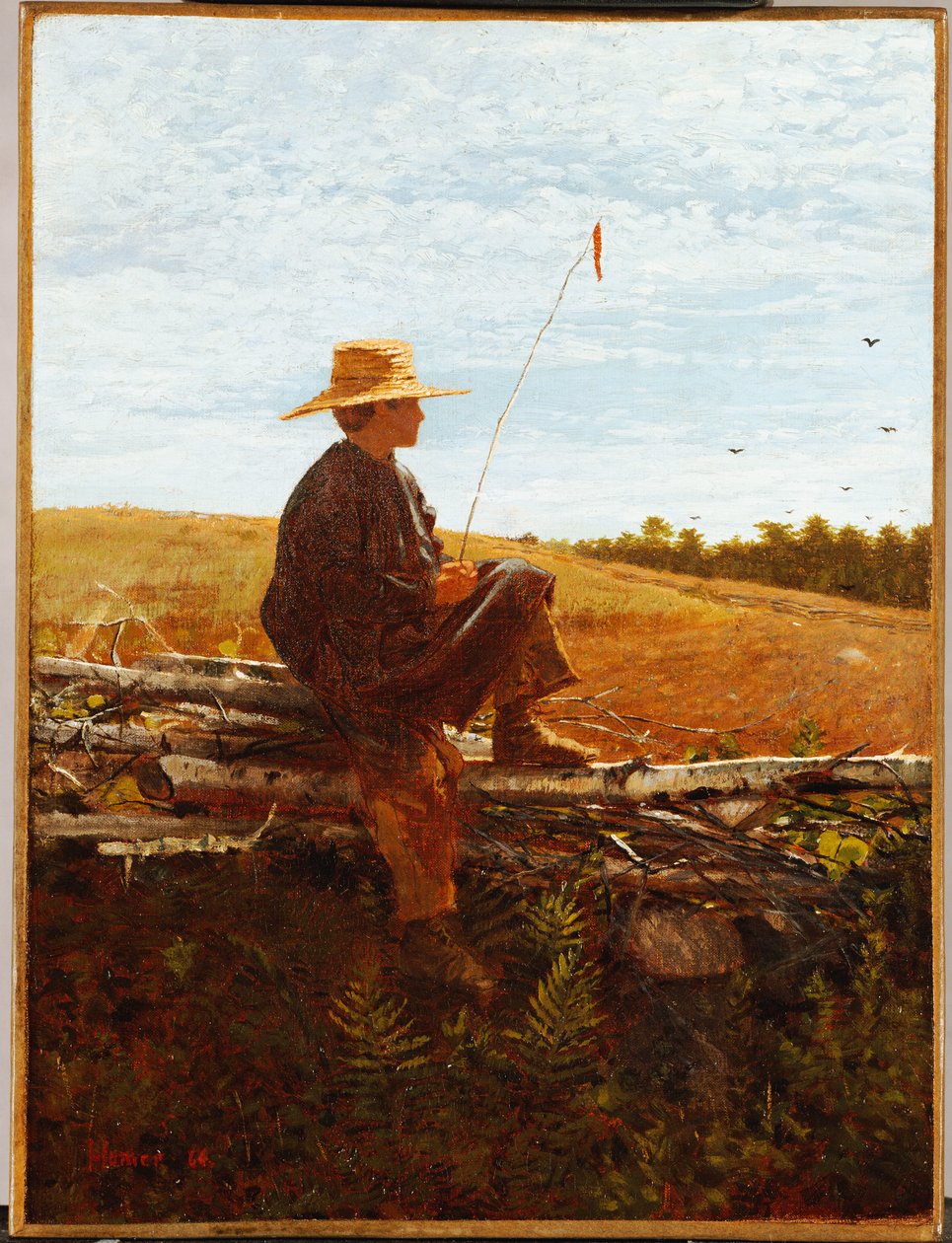 En guardia, 1864 de Winslow Homer