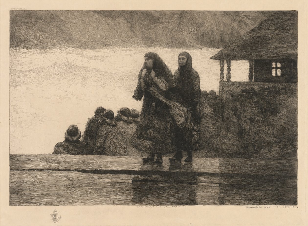Peligros del mar, 1888 de Winslow Homer