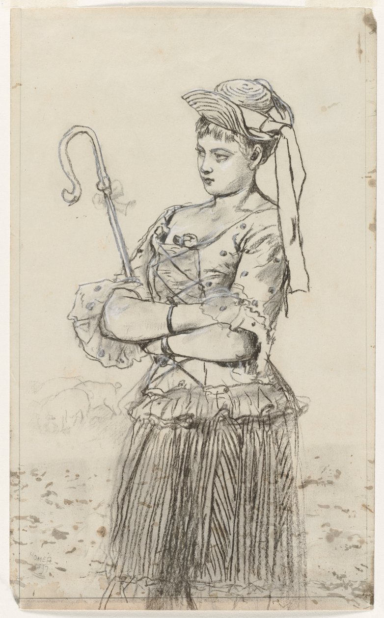 Pastora, c. 1878 de Winslow Homer