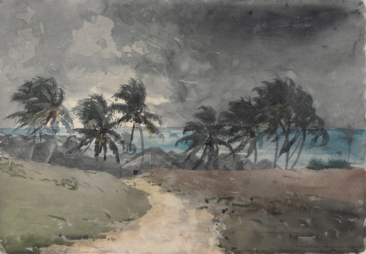 Tormenta, Bahamas de Winslow Homer