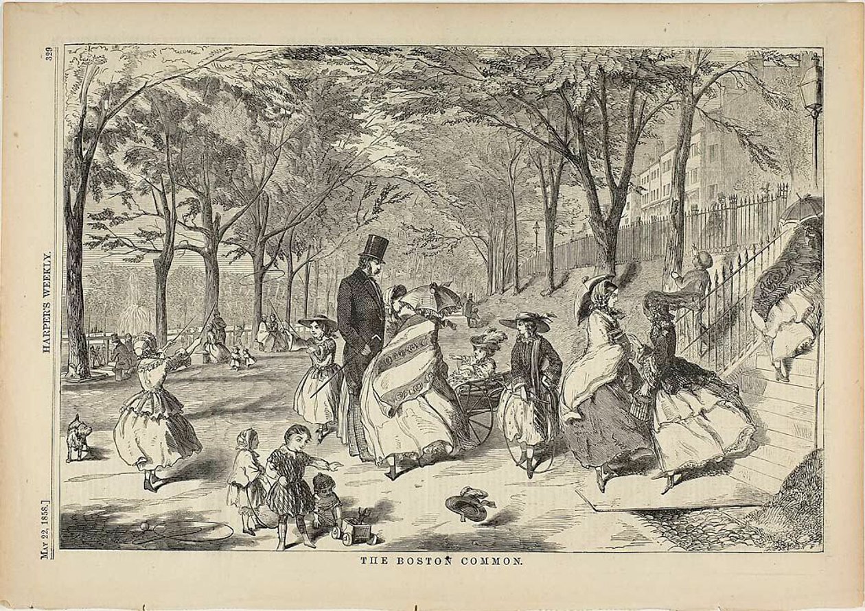 El Boston Common de Winslow Homer
