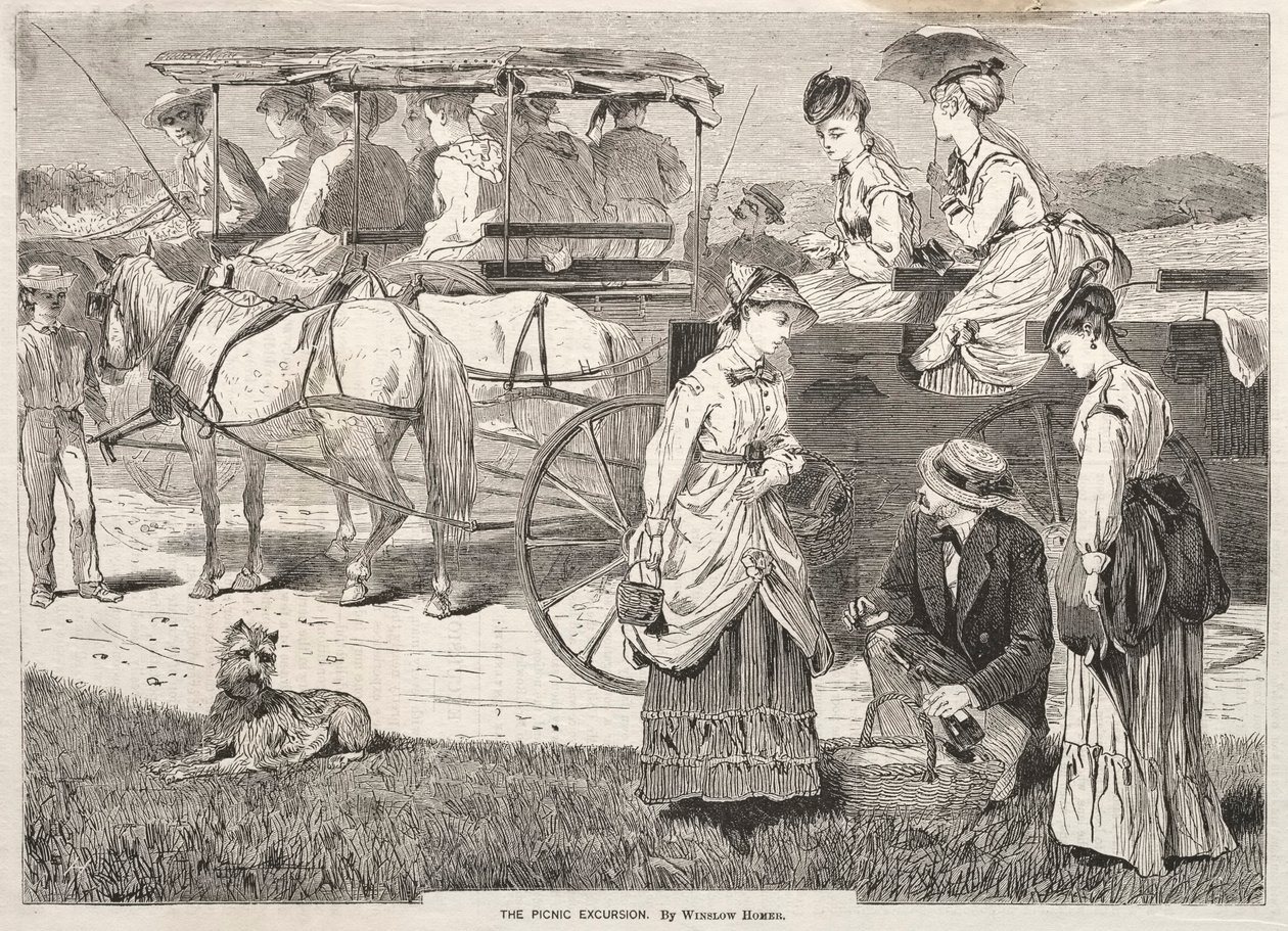 Excursión de picnic de Winslow Homer