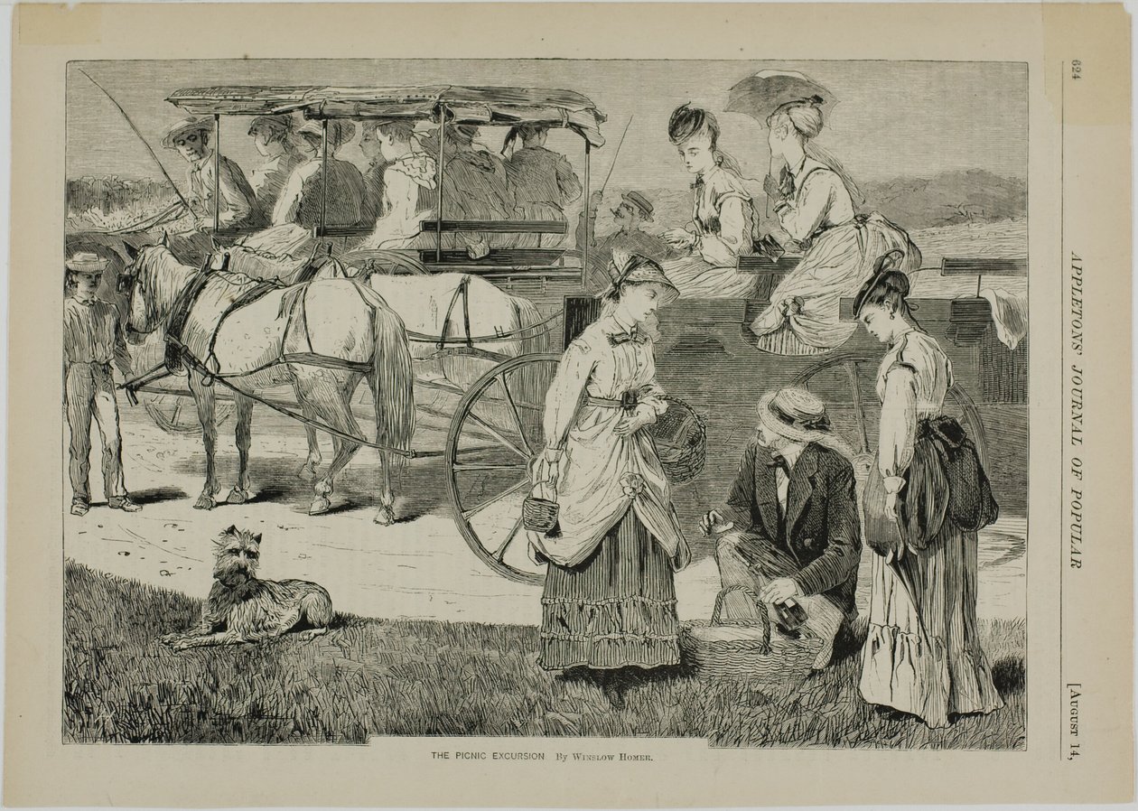 Excursión de picnic de Winslow Homer