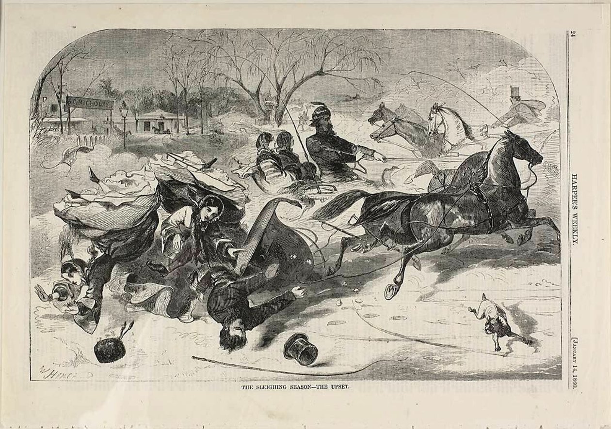 La temporada de trineos-el disgusto de Winslow Homer