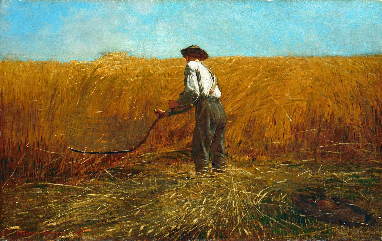 El veterano en un campo nuevo, 1865 de Winslow Homer