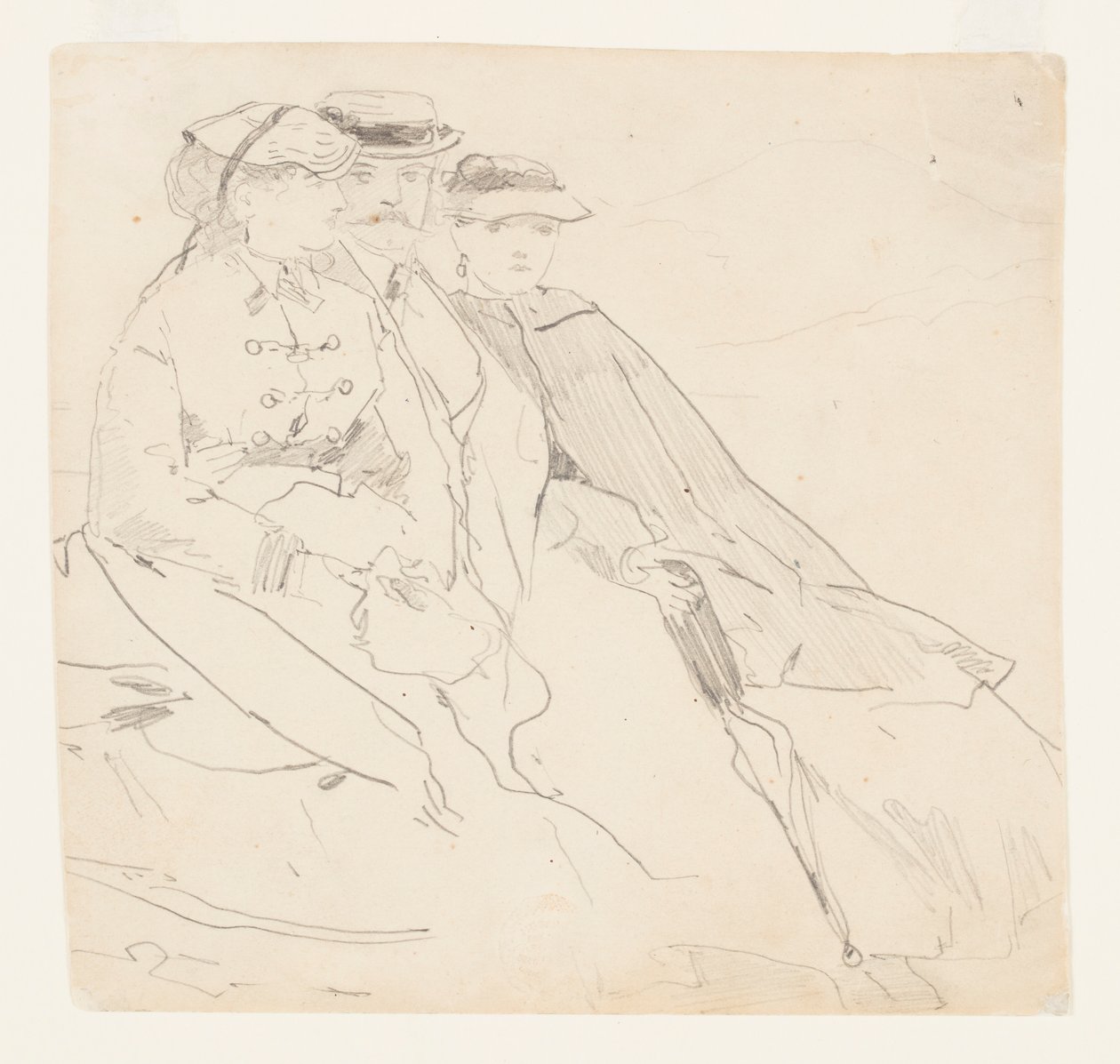 Tres Figuras de Winslow Homer