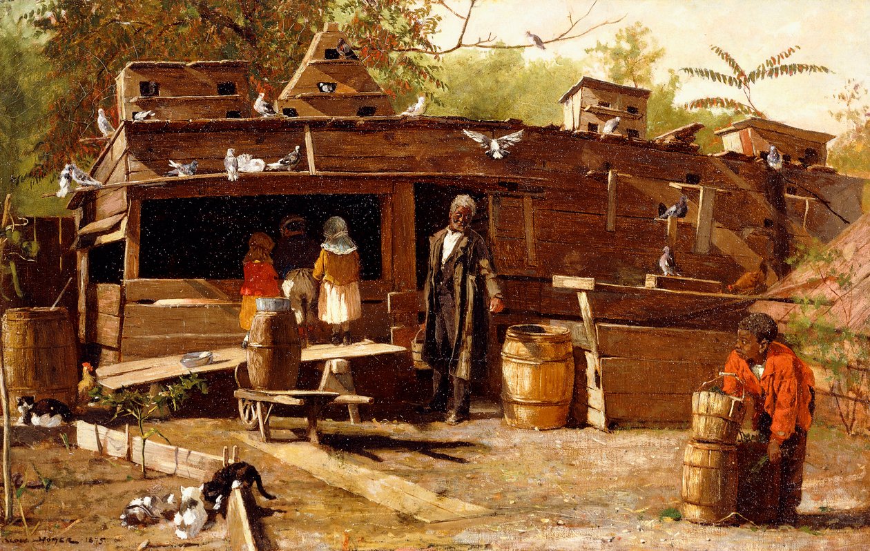 Tío Ned en casa, 1875 de Winslow Homer
