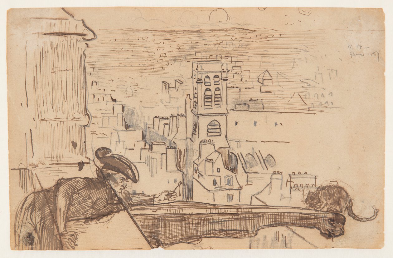 Vista de París de Winslow Homer
