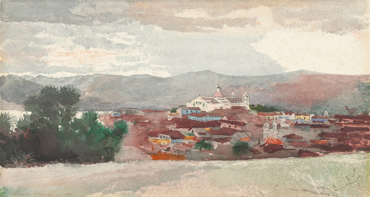 Vista de Santiago de Cuba, 1885 de Winslow Homer