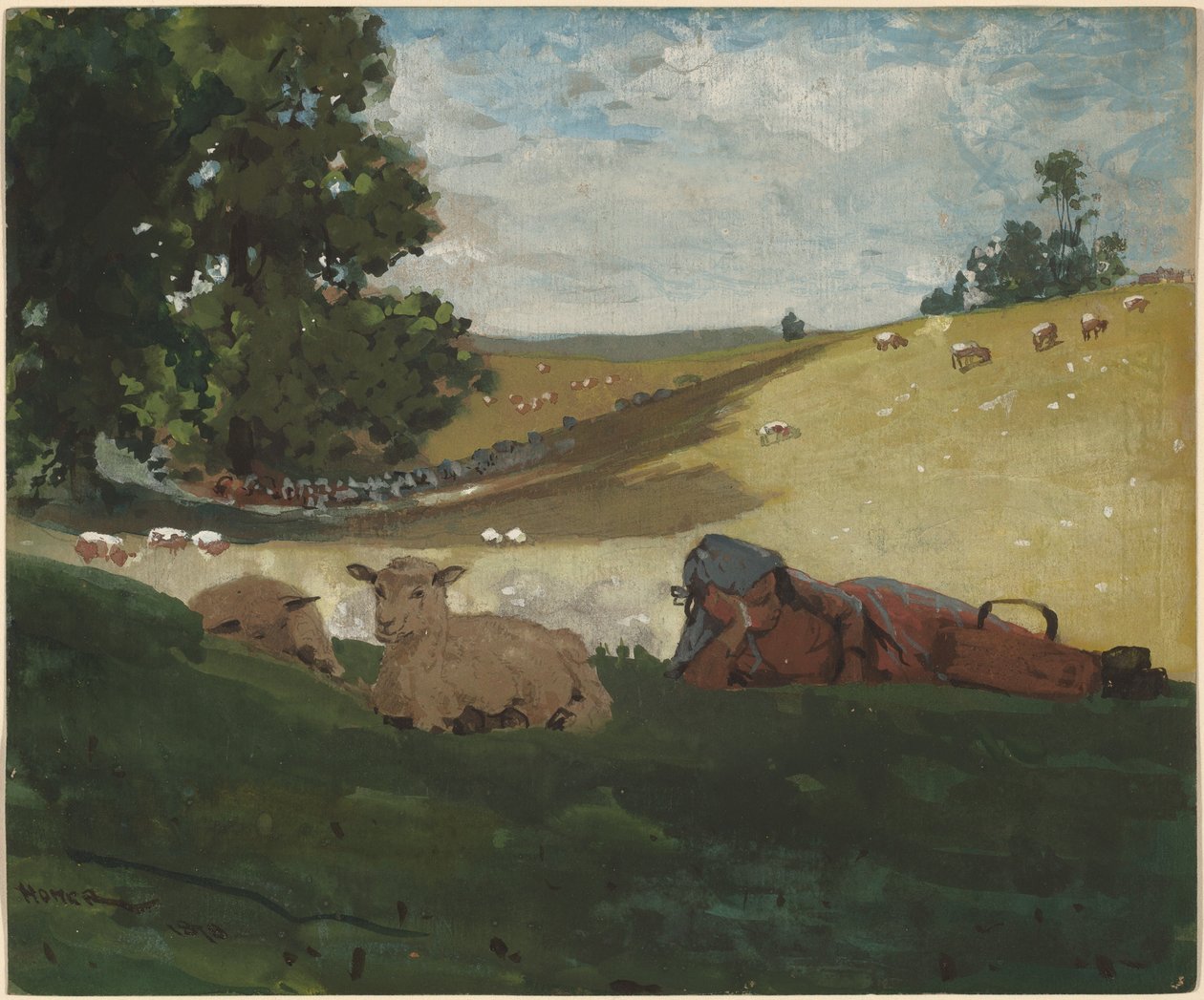 Tarde cálida de Winslow Homer