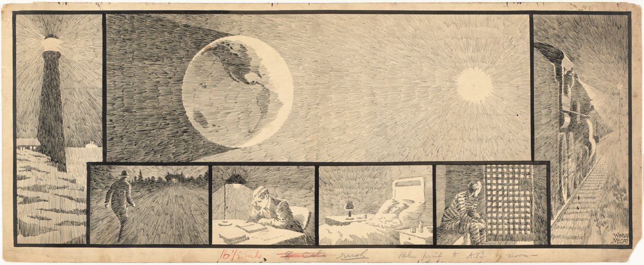 Las lámparas de Dios de Winsor McCay
