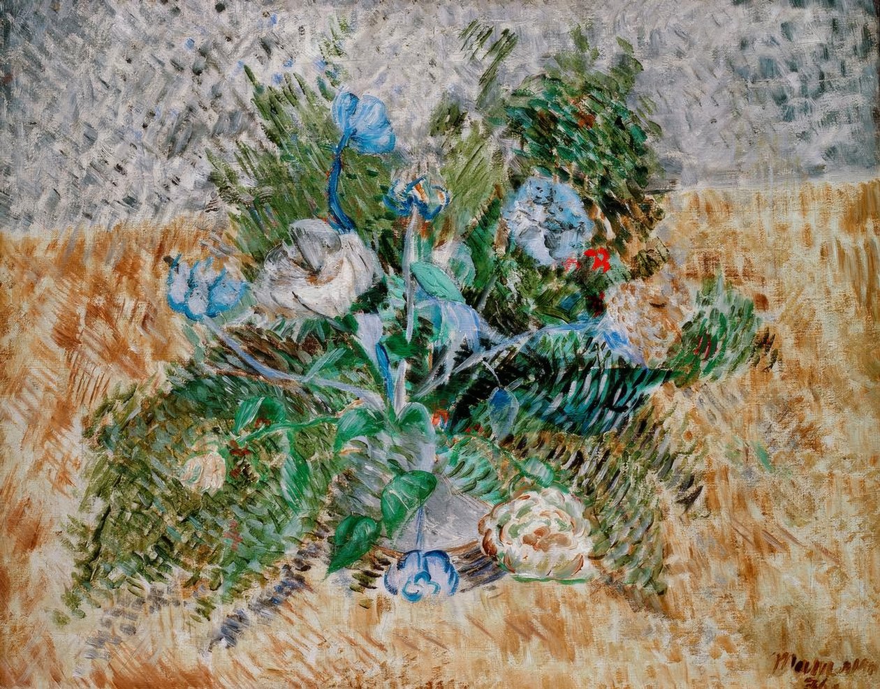 Flores azules de Wladimir Jewgrafowitsch Tatlin