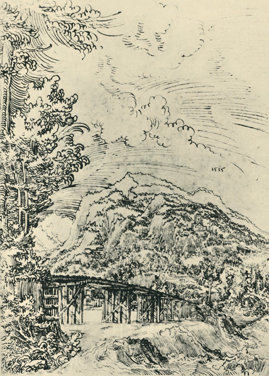 Paisaje de Wolf Huber
