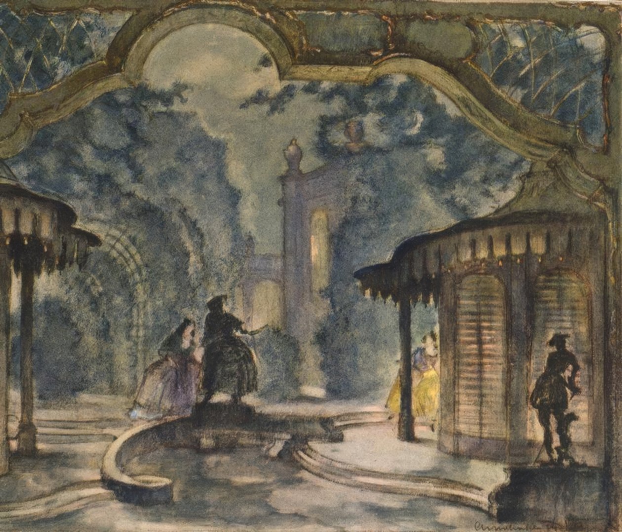 Mozart, Figaro / Escenario de A. Mahnke de Wolfgang Amadeus Mozart