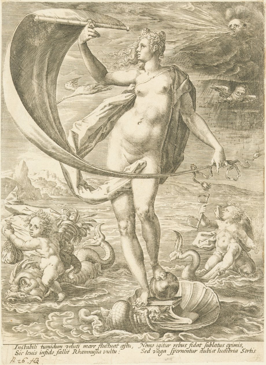 Buena Fortuna de Workshop of Hendrik Goltzius