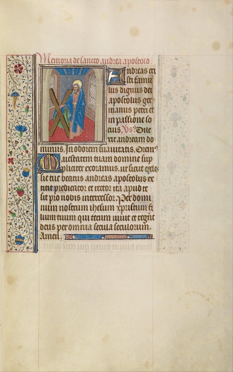 San Andrés de Workshop of Willem Vrelant