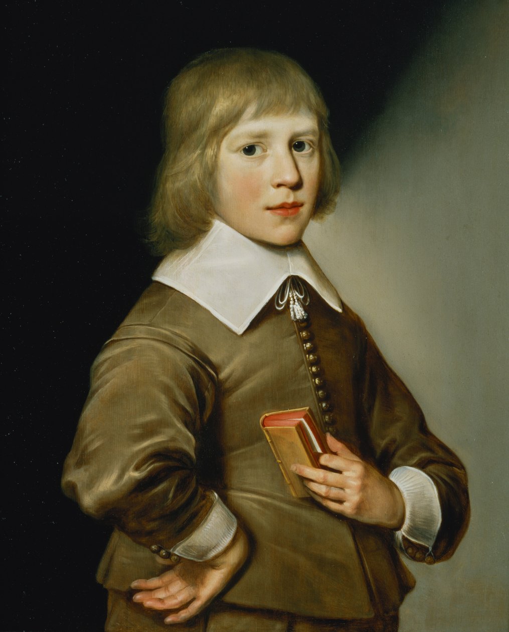 Retrato de un Niño de Wybrand Simonsz. de Geest