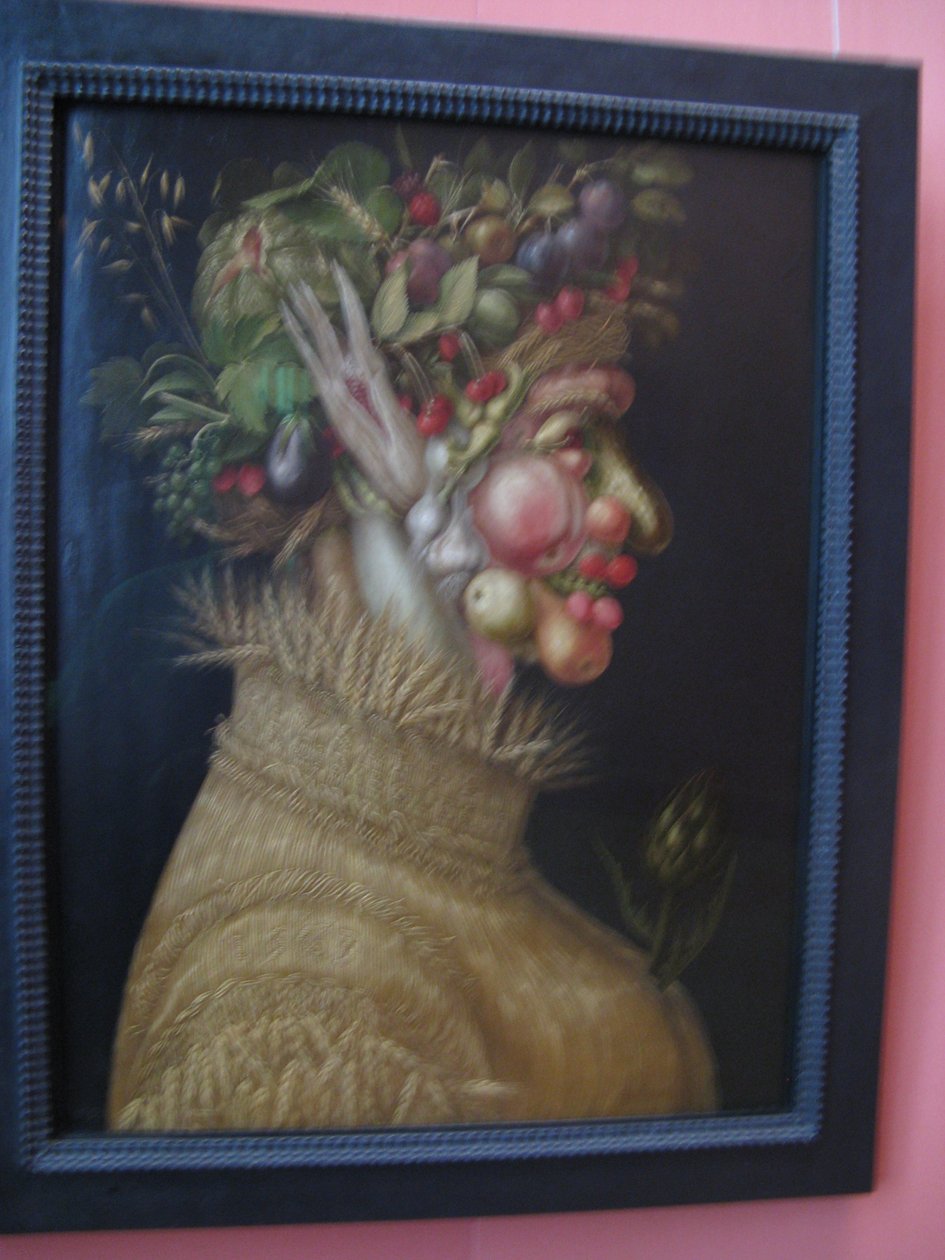 El verano por Giuseppe Arcimboldo en el Kunsthistorisches Museum de Yair Haklai