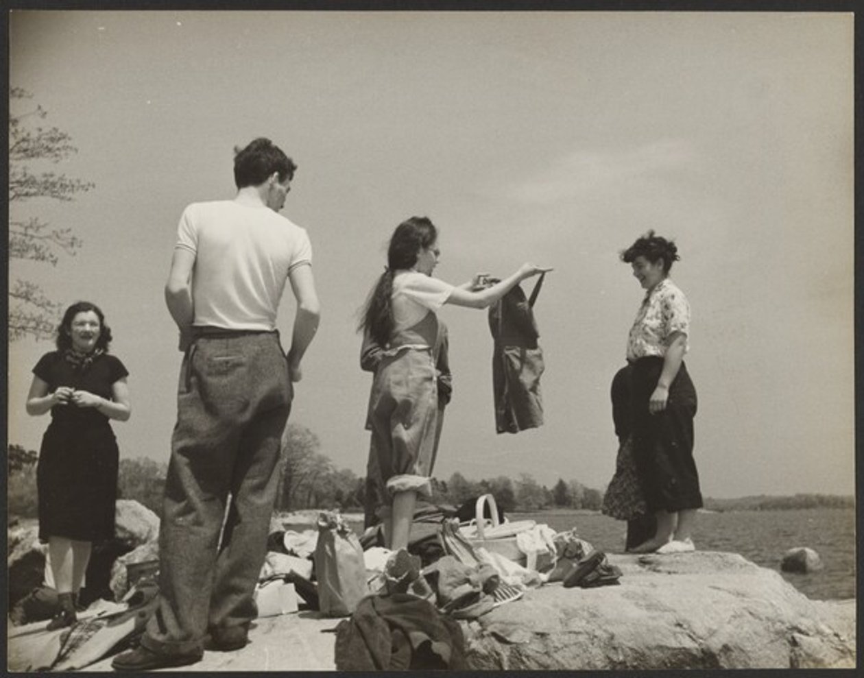 [Picnic de clase] de Yasuo Kuniyoshi