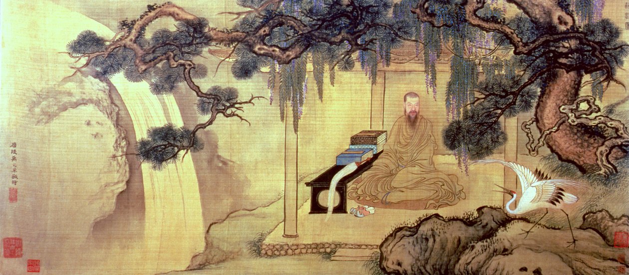 La representación del poeta Wang Yuyang de Yu Zhiding