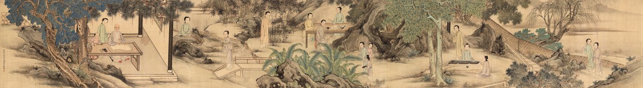 Yuan Mei y sus estudiantes femeninas de Yuan Mei