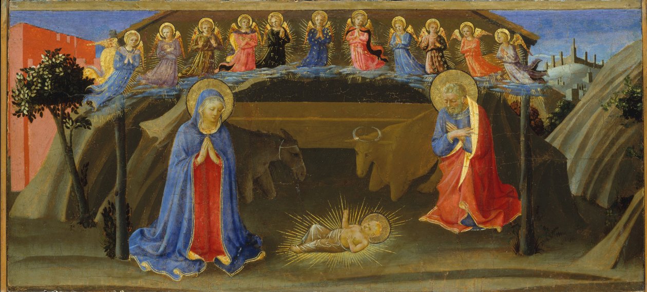 La Natividad, c.1433-34 de Zanobi di Benedetto Strozzi