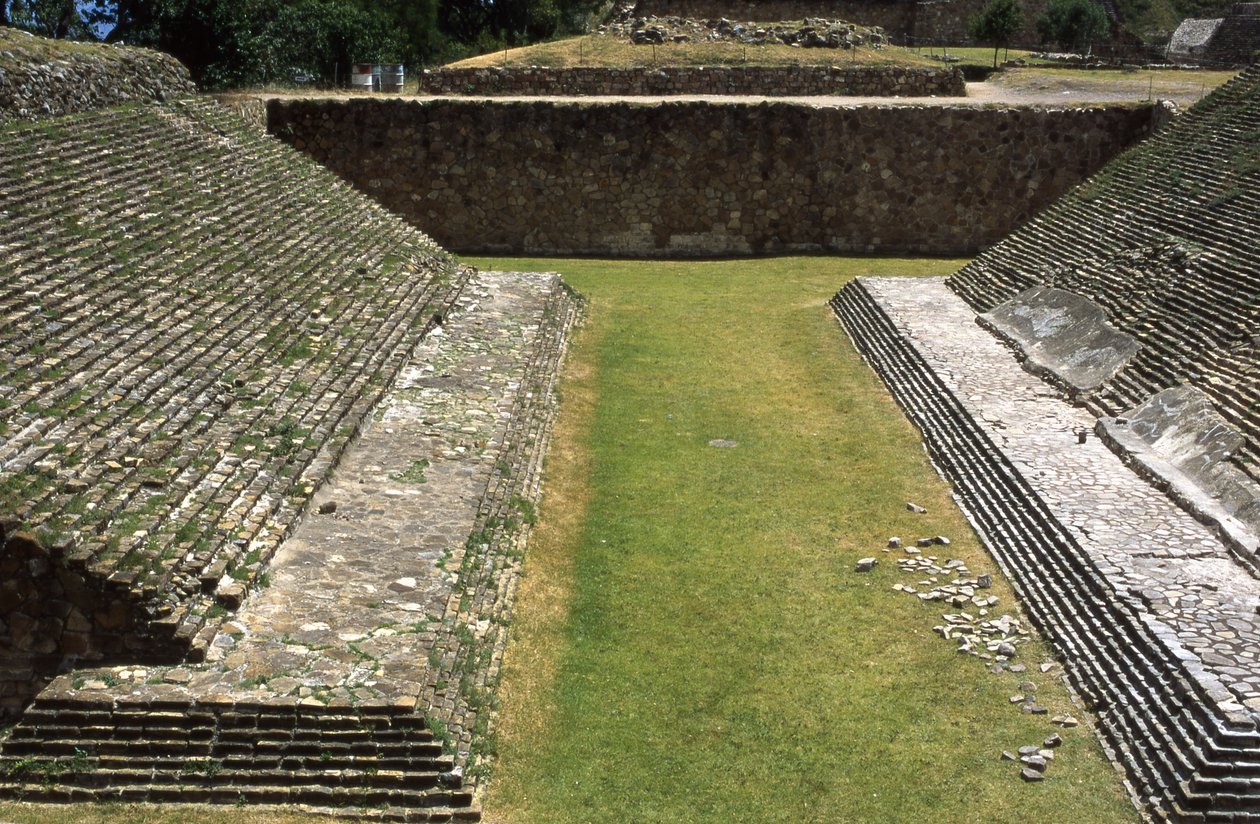 Cancha de pelota, período clásico de Zapotec