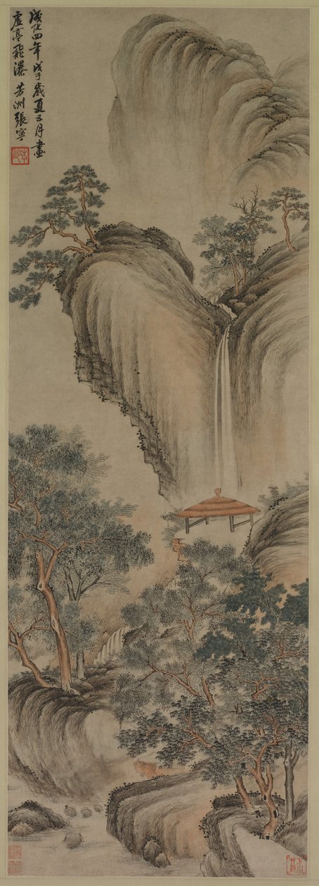 Empty Arbor and Rapid Waterfall de Zhang Ning