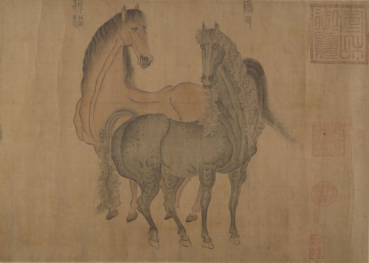 Ocho caballos de Zhao Mengfu
