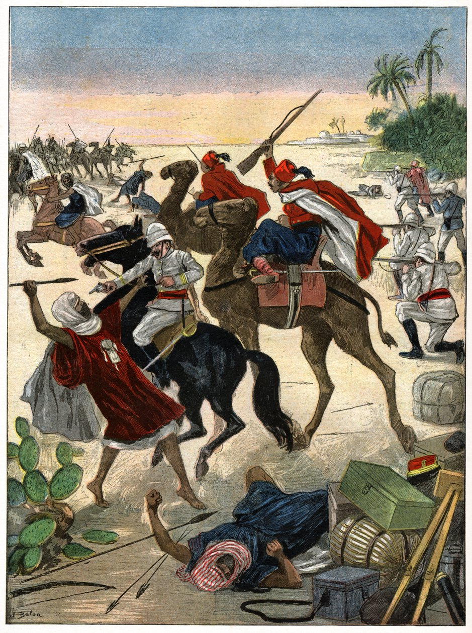 Batalla en el Sahara de . .