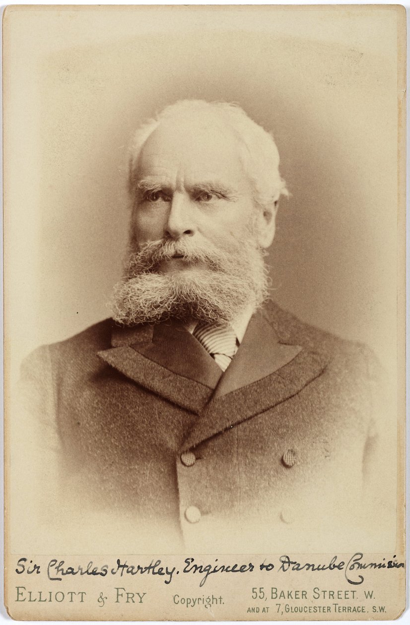 Charles A Hartley, ingeniero británico de Frederick (attr. to) Barnard
