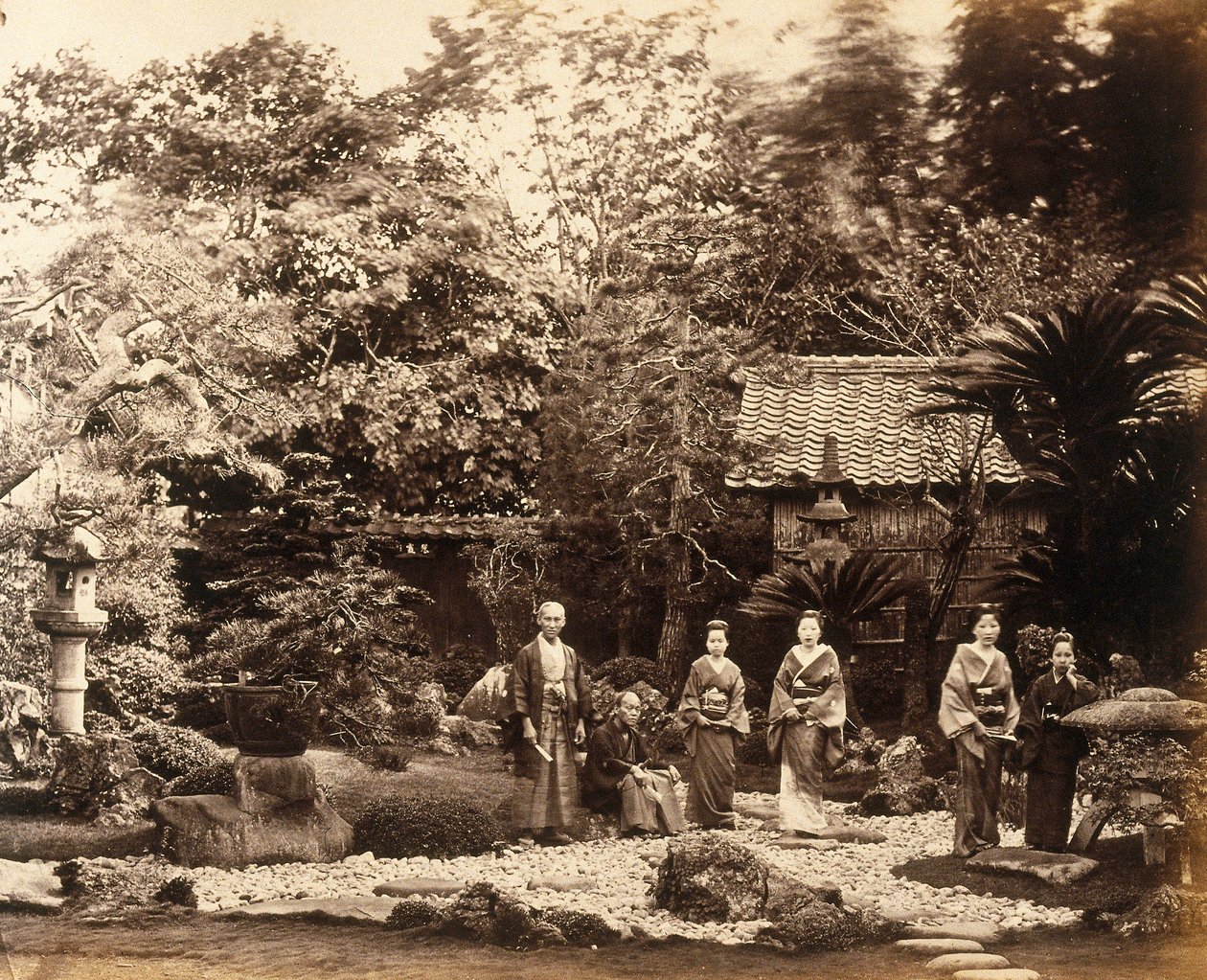 Jardín en Hara, c. de John Pardon