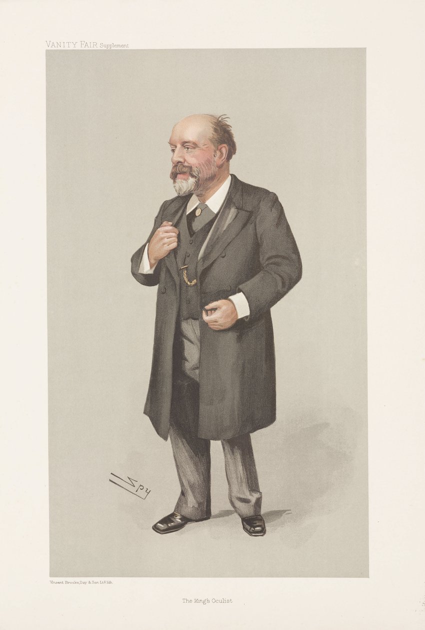 George Anderson Critchett, cirujano ocular de Frederick (attr. to) Barnard