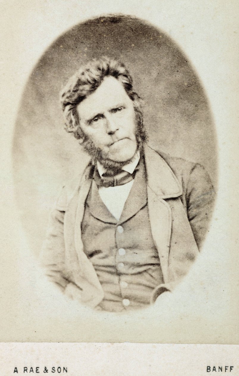 Hugh Miller, geólogo escocés, c 1850s de Ferdinand Georg Waldmuller