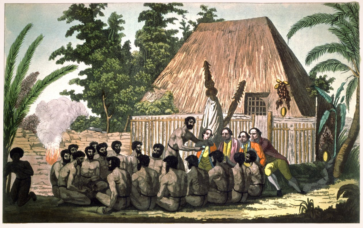James Cook. circa 1820 (grabado) de . .