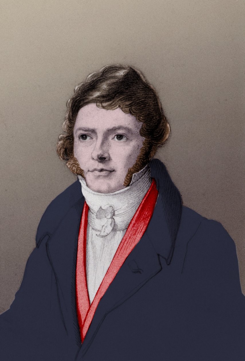 Jean Francois Champollion. c.1850 de . .