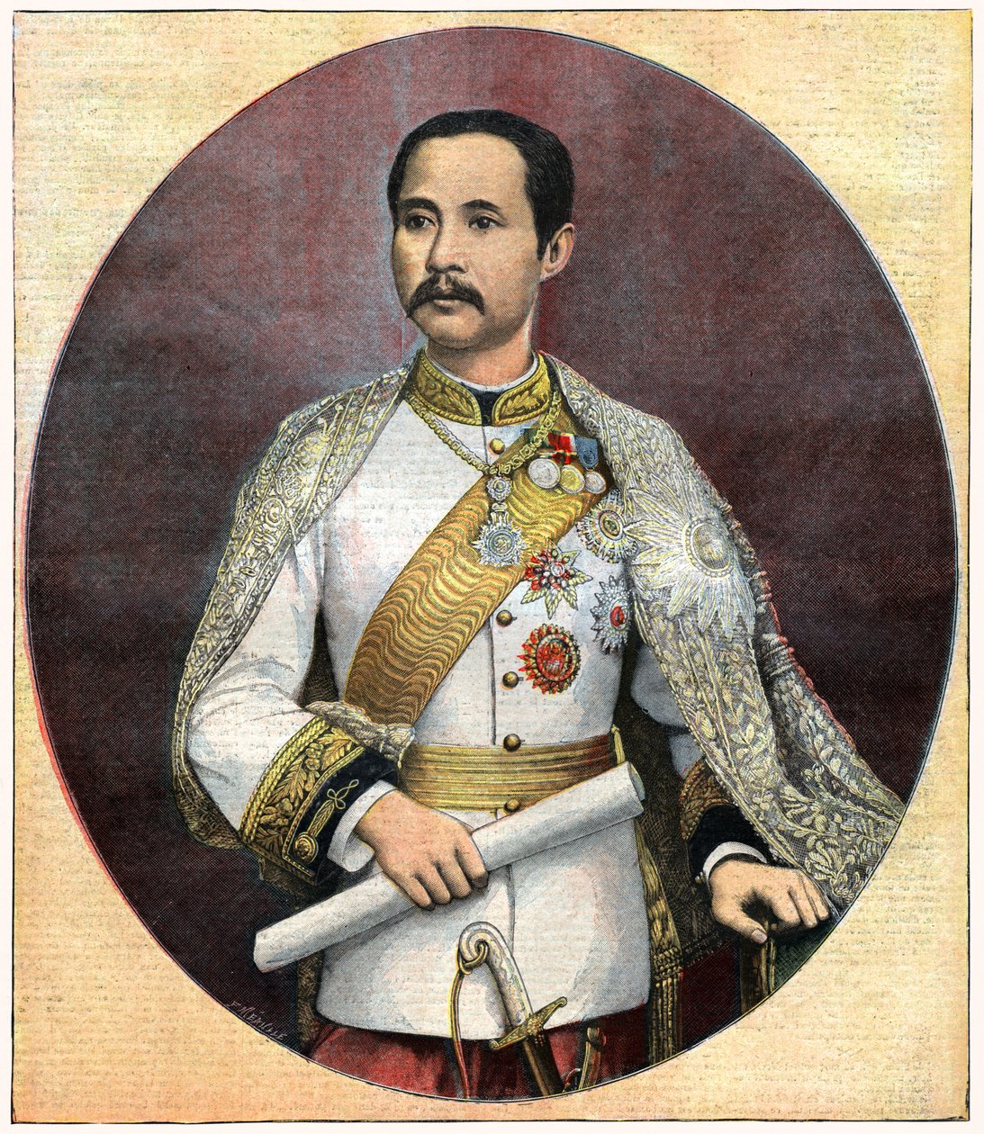 Rey Rama V de . .
