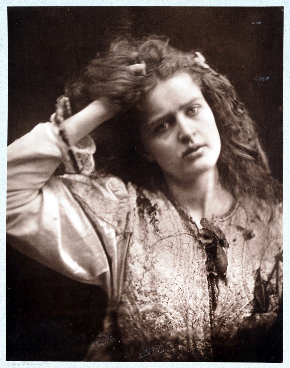 Ofelia [Emily Peacock] de Frederick (attr. to) Barnard