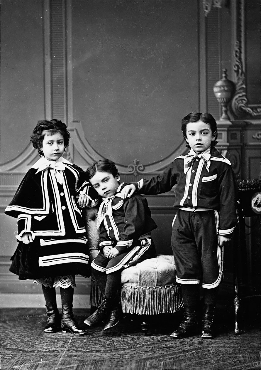 Retrato de los niños Orsini de Henry Charles Fehr