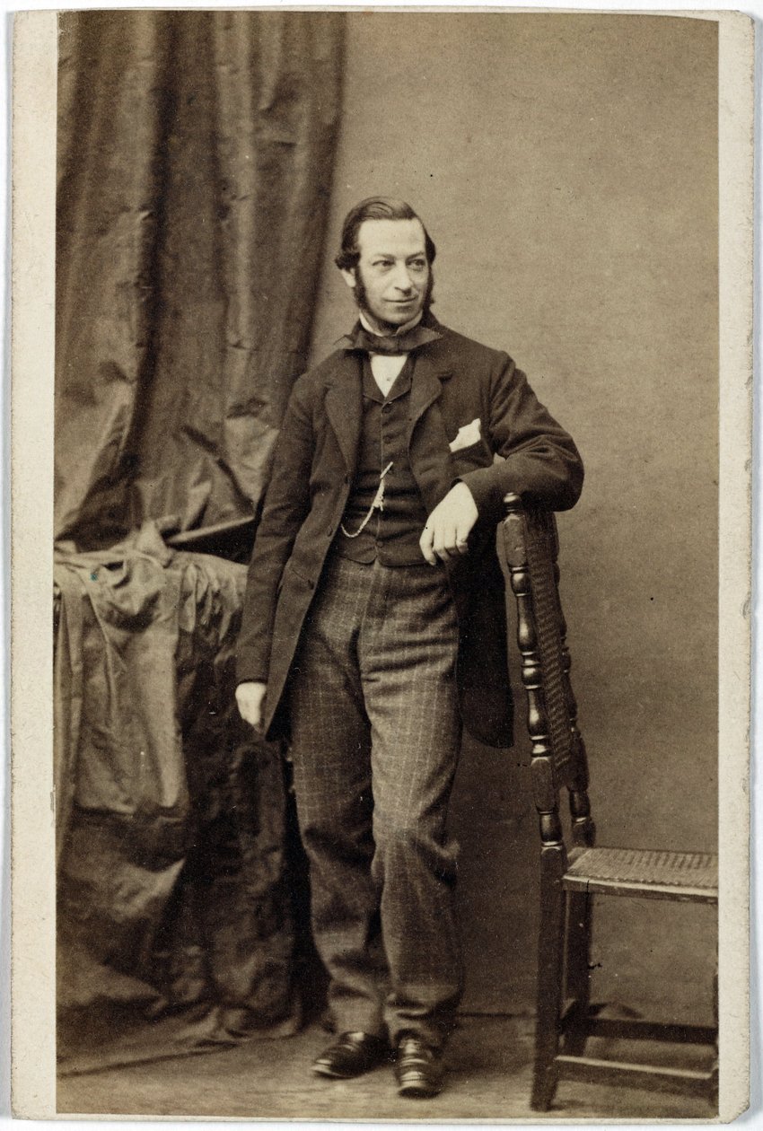 Robert Lucas Chance, fabricante de vidrio, c. 1850 de Ferdinand Georg Waldmuller