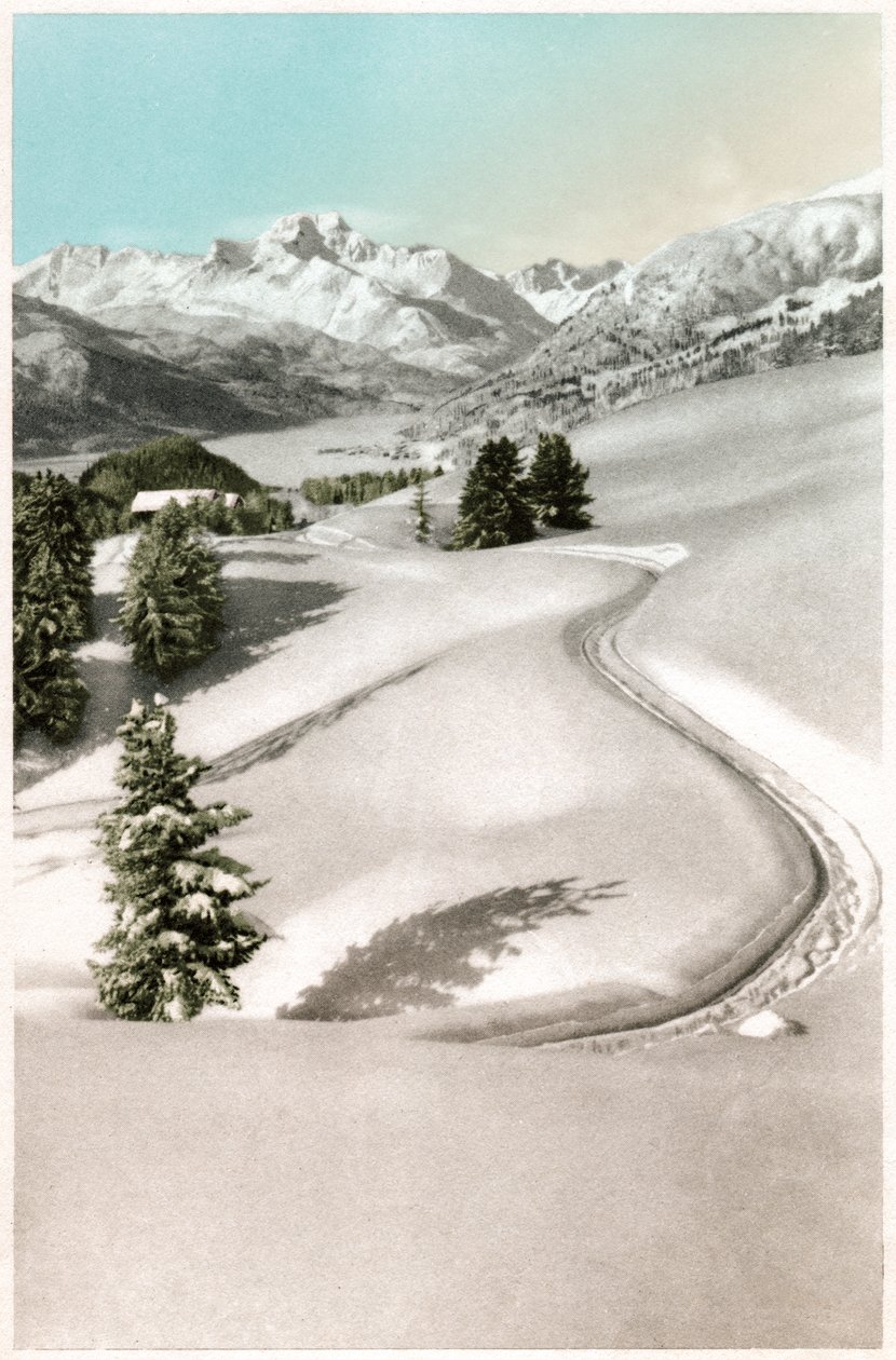 St Moritz, ca 1930 de . .