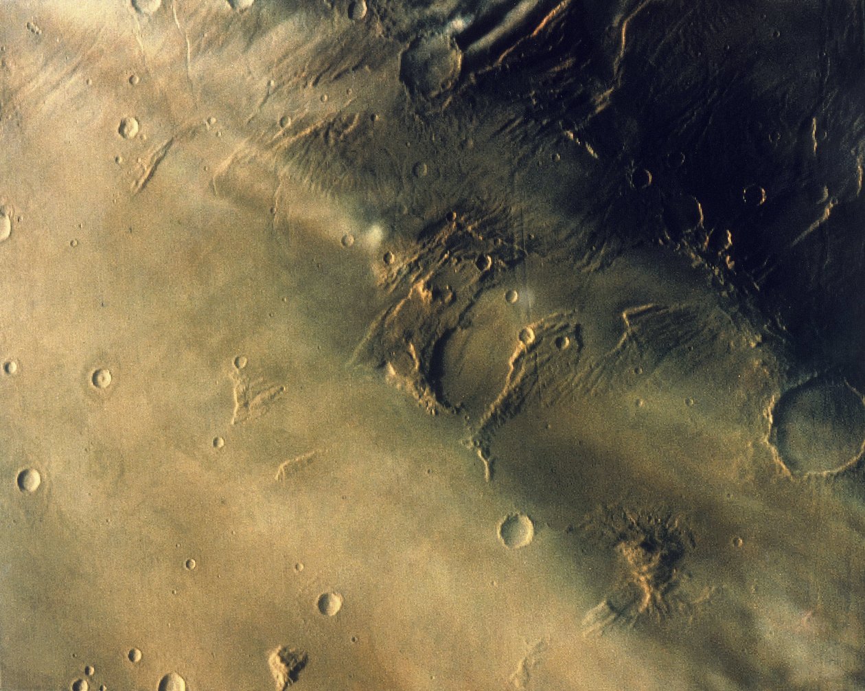 Superficie del planeta Marte de Frederick (attr. to) Barnard