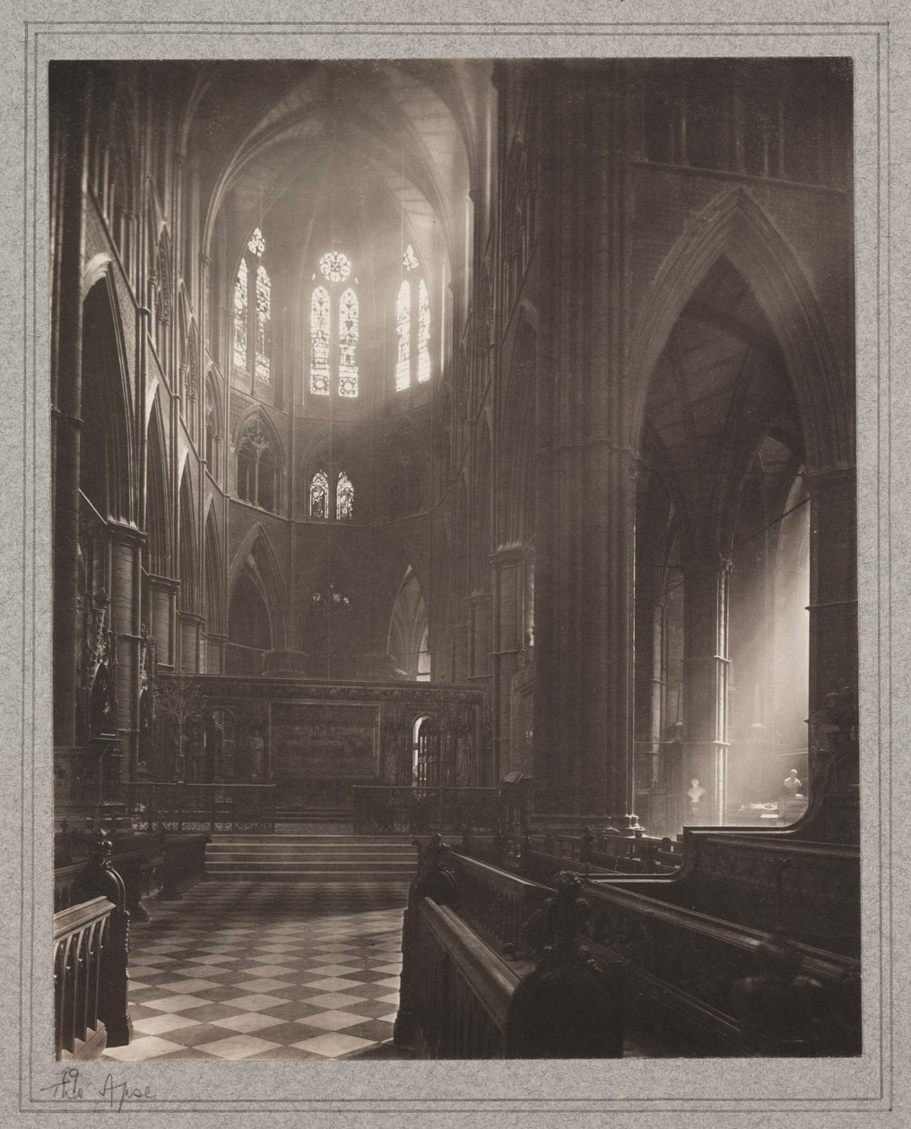 El Ábside, Abadía de Westminster de John Pardon