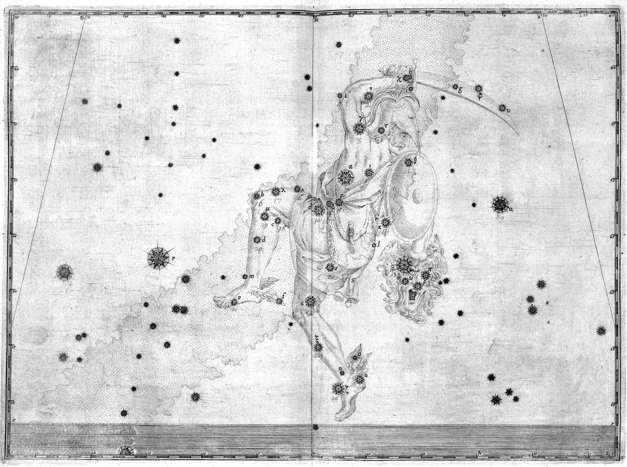 La constelación de Perseo de Frederick (attr. to) Barnard
