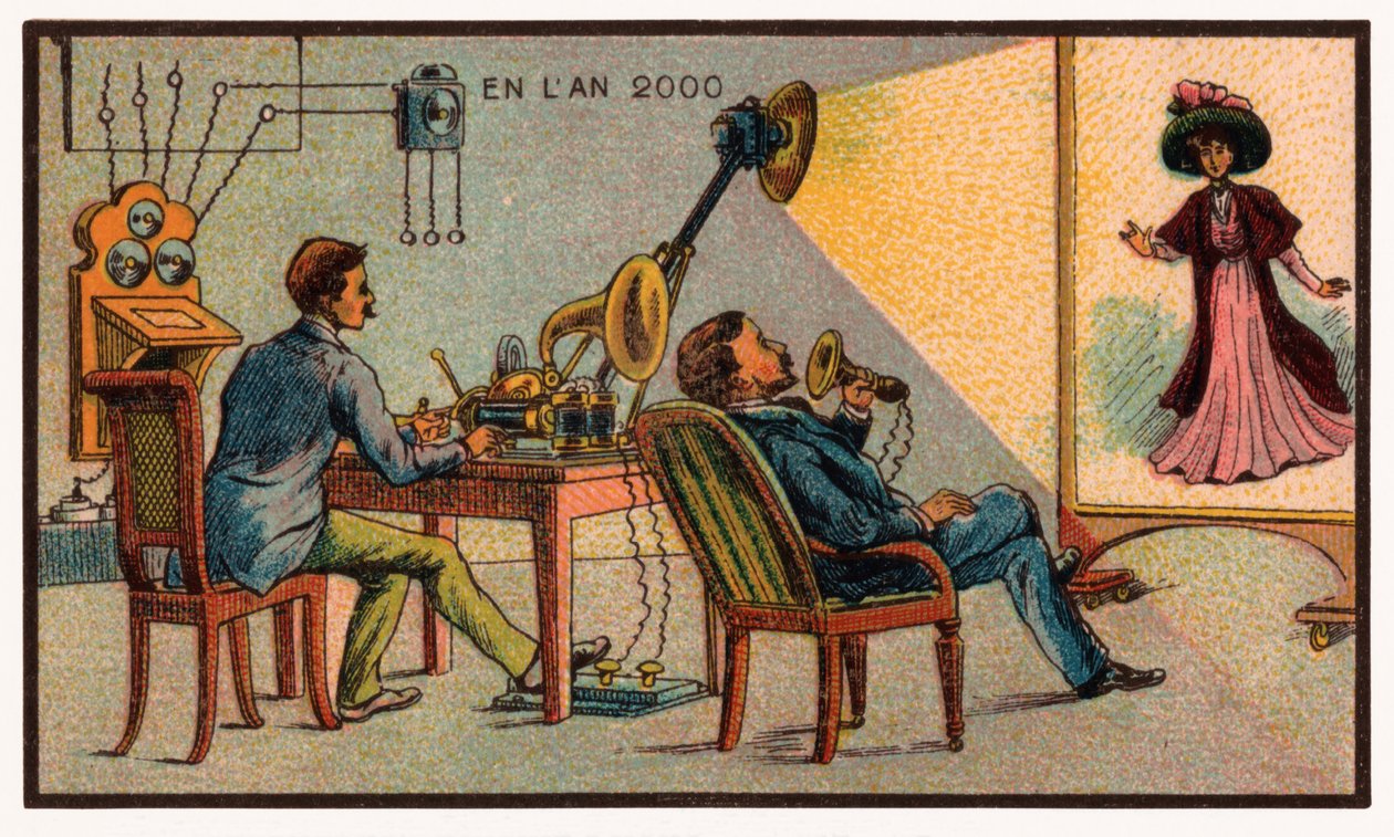 Videoconferencia, c.1910 de . .