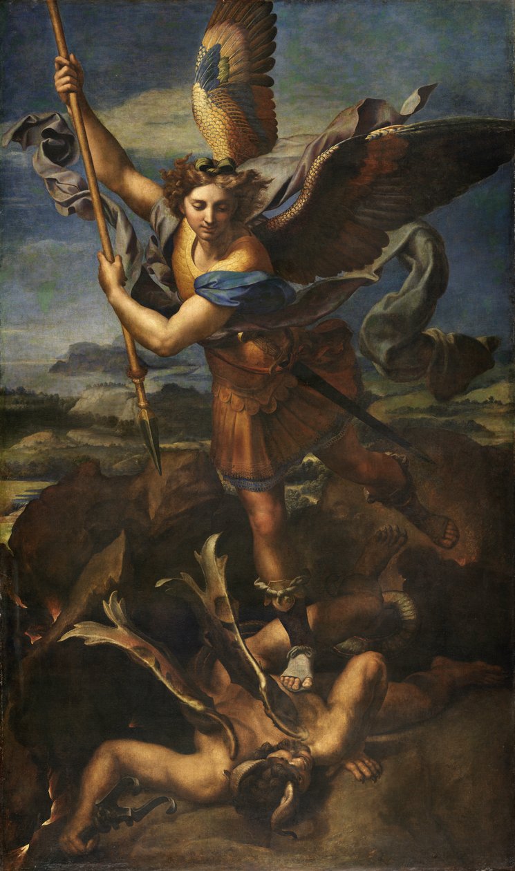 San Miguel venciendo a Satanás de Raphael